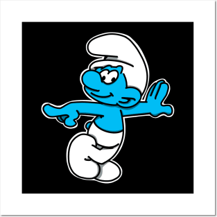 Go Smurf yourself Posters and Art